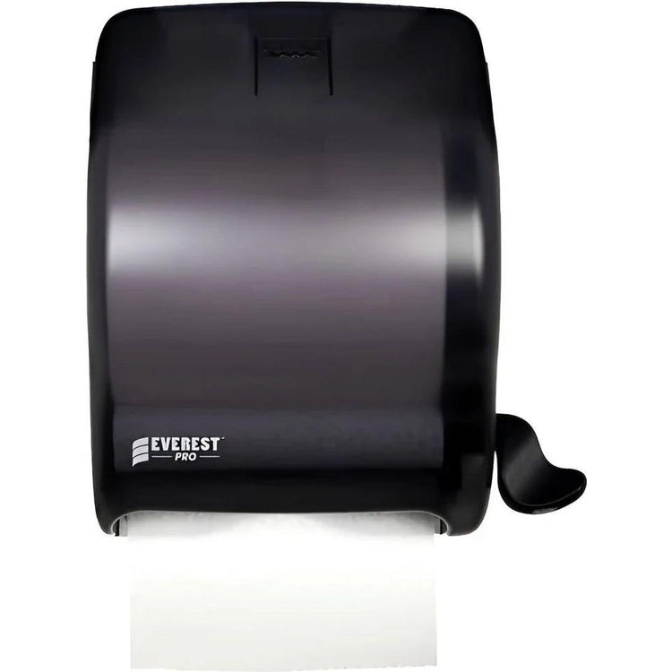 Everest Pro - 8" Roll Towel High Capacity Dispenser With Ergonomic Lever - SUN950TBK