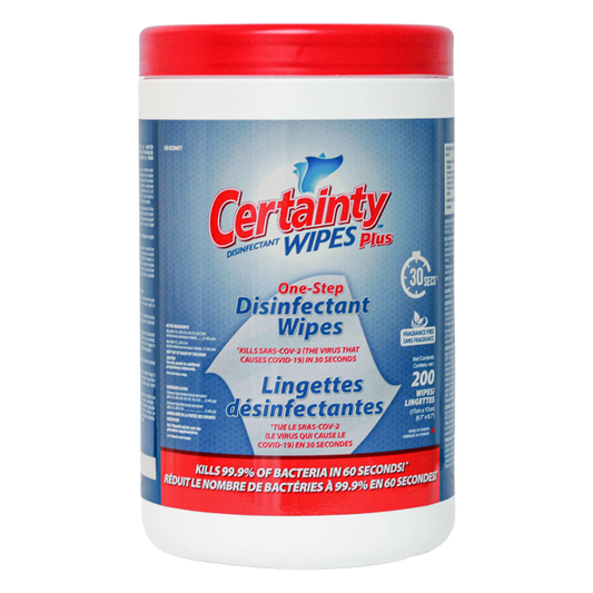 Plus Disinfectant Wipes (200 count)- * 12 Canisters /Case