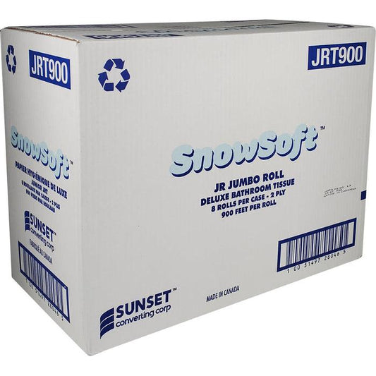 Everest Pro - 900 Feet 2 Ply Jumbo Roll Tissue JRT, 8 Rl/Cs - JRT900