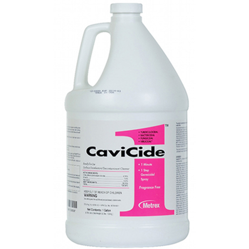 Cavicide Disinfectant - 1 minute (1 Gallon)- 4Jugs/Case