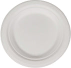 9" Round Bagasse Lunch Plates