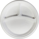 10" 3 Compartment - Bagasse Plate