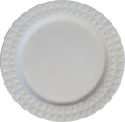 9" Diamond Round Plate - Bagasse
